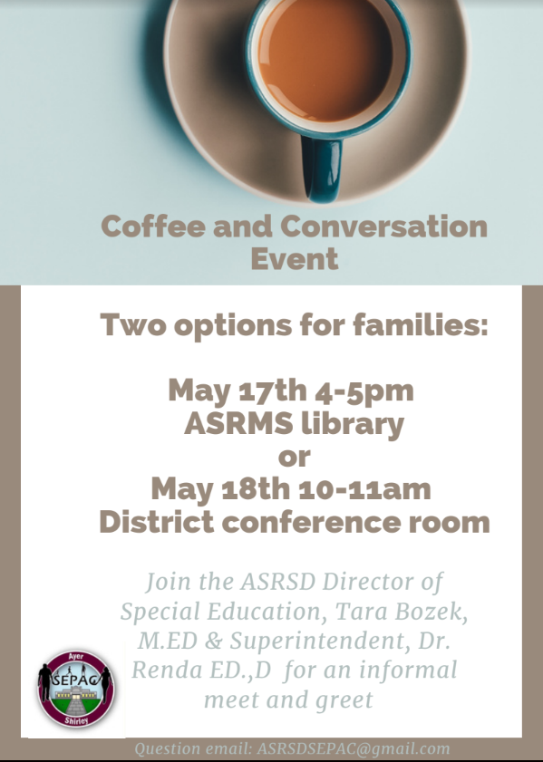  Coffee and Conversation Events